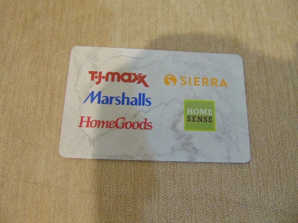 HOMEGOODS GIFT/ MERCH CARD WORTH $307.00 - Image 1 of 1