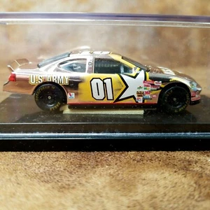 NASCAR 1:64 US Army #01 Pontiac Grand Prix Gold Mirror Diecast in Display Case - Picture 1 of 5