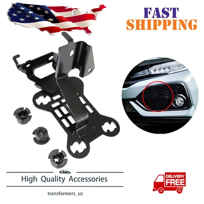 Radar Bracket Set 36804-TBA-A10 For Honda Civic 19-2021 FC1 FC7 36806-TLA-A01 - Image 1 of 4