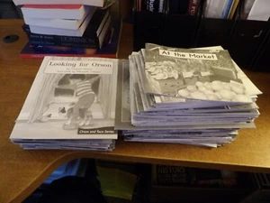 Fountas & Pinnell Orange System Books #1-110 - Early Readers B&W Paperbacks - Picture 1 of 1