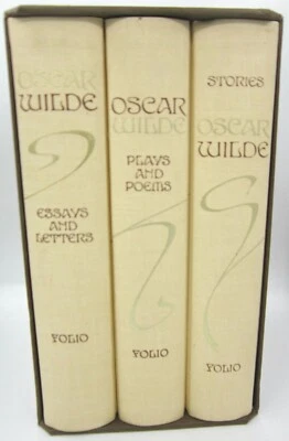 Oscar Wilde: Stories, Essays & Letters, Plays & Poems - 3 Vols. (Folio 1993) - Image 1 of 4