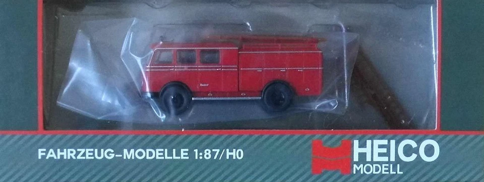 Modellino Auto H0 Heico (HC2002): Camion Dei Pompieri Bachert LP311, TLF16 - Immagine 1 di 1