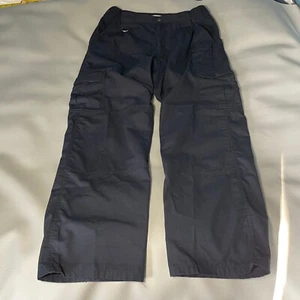 511 Tactical Tactile Pro Cargo Pants - 34x32 Mens - Black 5.11 Utility Canvas - Picture 1 of 16