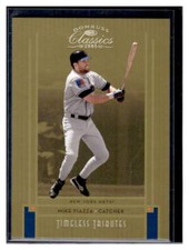2005Donruss Classics #31 Mike Piazza Timeless Tributes Gold #/50