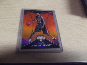 DEANDRE BEMBRY 2016-17 KOMPLETT ZERTIFIZIERT BASKETBALL #115 RC MACH #31/60 HAWKS - Bild 1 von 1