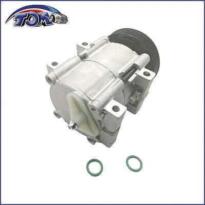 Compresor de aire acondicionado con embrague para Ford E-150 Econoline 1990-1996 4,9 L CO 101200C Foto 1 de 4