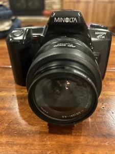 Cámara fotográfica MINOLTA Maxxum HTsi 35 mm SLR con lente de 35-70 mm probada funcionando - Imagen 1 de 10