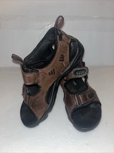 Ecco Receptor braune verstellbare Leder-Sportsandalen Größe 6, 6 1/2 oder 7? - Bild 1 von 8