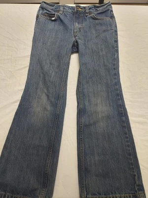 lands end girls jeans size 7 slim - Image 1 of 4
