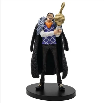 ONE PIECE Figura CROCODILE 17cm Serie GRANDLINE EXTRA DXF ORIGINALE Banpresto - Immagine 1 di 4