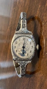 Reloj Waltham vintage para dama - relleno de oro de 14k - la correa está llena de oro de 12k - Imagen 1 de 11