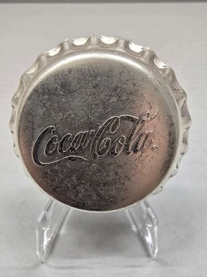 Fiji $2 2018 COCA-COLA 1 oz .999 Fine Silver Bottle Cap Coin No Box - Free Ship - Image 1 of 4