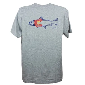 RepYourWater T-Shirt Colorado Trout Artist's Reserve Small - Picture 1 of 2