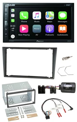 Pioneer DVD 2DIN Lenkrad DAB Bluetooth USB Autoradio für Opel Corsa C 200-2004 c - Bild 1 von 4