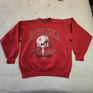 Vtg US Adult L Nebraska CornHUSKERS Football 1994 National Champions Sweatshirt - Picture 1 of 7