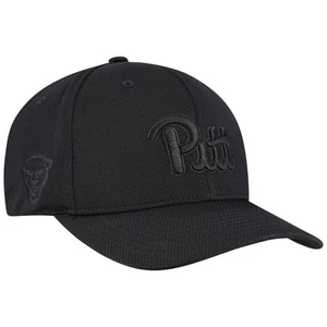 Men's-Top of the World Black Pitt Panthers Reflex Performance Flex Hat - Picture 1 of 4
