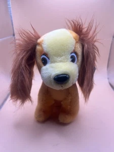 1985 Walt Disney Lady And The Tramp Plush - Lady - with Tag - Picture 1 of 5