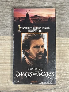 VHS Dances with Wolves (1990 Movie) SEALED ORION Home Video Watermark - Picture 1 of 9