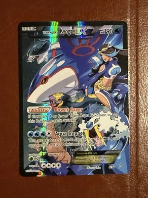 Pokémon TCG Team Aqua's Kyogre-EX Double Crisis Holo Card 6/34 - Image 1 of 4