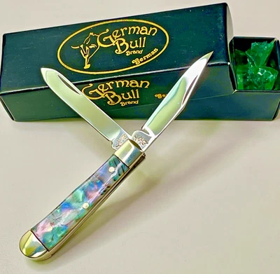 GERMAN BULL  --  2.5" Long PEANUT  --  HAND MADE in GERMANY  -- BRAND NEW in BOX - Image 1 of 4