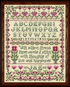 Design Works Crafts Stitcher's Sampler Counted Cross Stitch Kit, Ivory - Picture 1 of 1