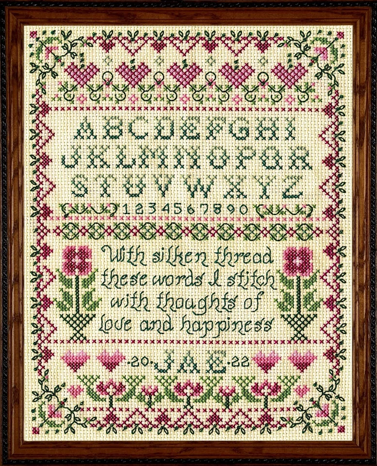 Cross Stitch Kit Design Works Stitcher's Sampler #dw3233