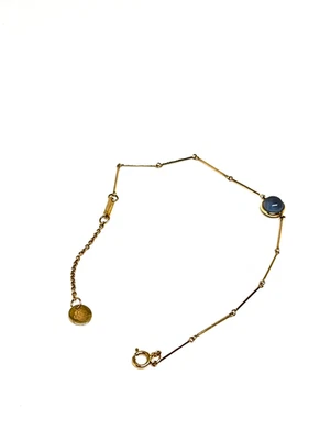 Roseonly дизайнер 750 твердое золото лунный камень безель браслет - Изображение 1 из 4