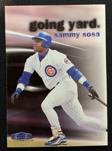 Fleer Tradition Going Yard 1999 Sammy Sosa #13GY Cubs - Imagen 1 de 2