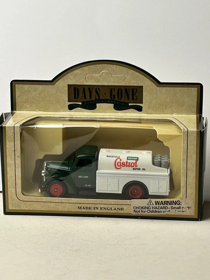 Camión cisterna de aceite Ford Castrol Lledo Days Gone 1939 con caja Foto 1 de 4