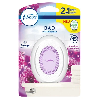 1 x Febreze Lufterfrischer Amethys Blütentraum Bad u. WC Raumduft Duftspender - Bild 1 von 2