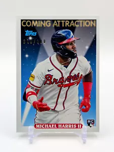 Michael Harris II 2023 Topps Transcendent Collection VIP 1993 ROOKIE #'D /100 RC - Picture 1 of 11
