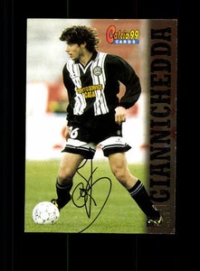 Tarjeta de colección de fútbol Giuliano Giannichedda Udinese original firmada + A 156986 - Imagen 1 de 2