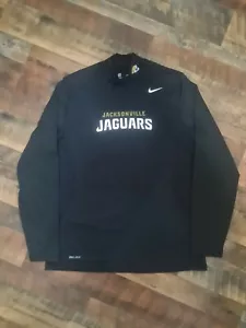 Jacksonville Jaguars Men Long Sleeve Black XL - Picture 1 of 3