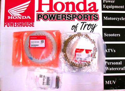 KIT DE EMBRAGUE NUEVO GENUINO HONDA OEM 2002-2003, 2006-2007 CRF450R 06001-MEN-001 * Foto 1 de 2
