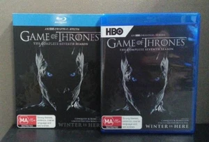Game Of Thrones:Complete Seventh Season (Blu-ray w/Slipcover) Region B LIKE NEW - Imagen 1 de 2
