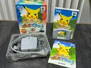 Hey You Pikachu Nintendo 64 N64 NTSC-J Completo En Caja Japonés Probado - Imagen 1 de 9