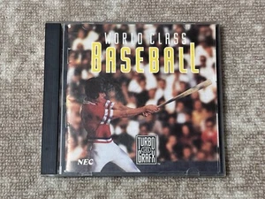 World Class Baseball TurboGrafx-16 Complete In Case - Picture 1 of 6