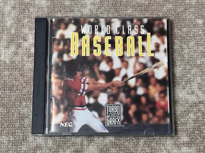 World Class Baseball TurboGrafx-16 Complete In Case - Image 1 of 4