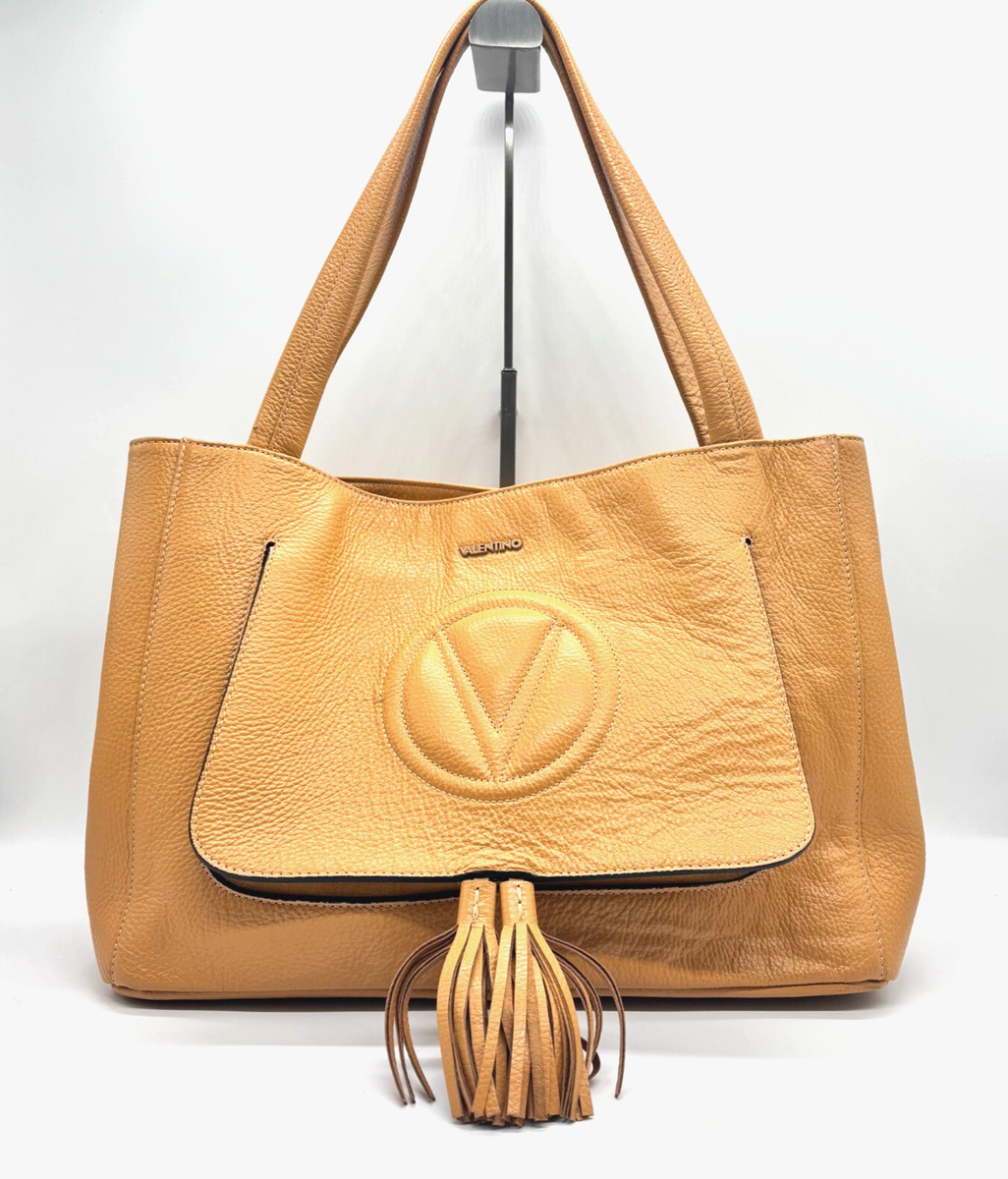 ハンドバッグ VALENTINO HAND BAG (6W2B0R44IEH QS3) Valentino Garavani Raffia Tote Bag Light Blue – Modecraze Inc.