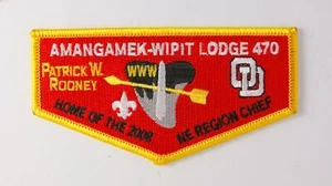 Amangamek Wipit Lodge 470 2008 NE Region Chief OA Flap - Picture 1 of 1