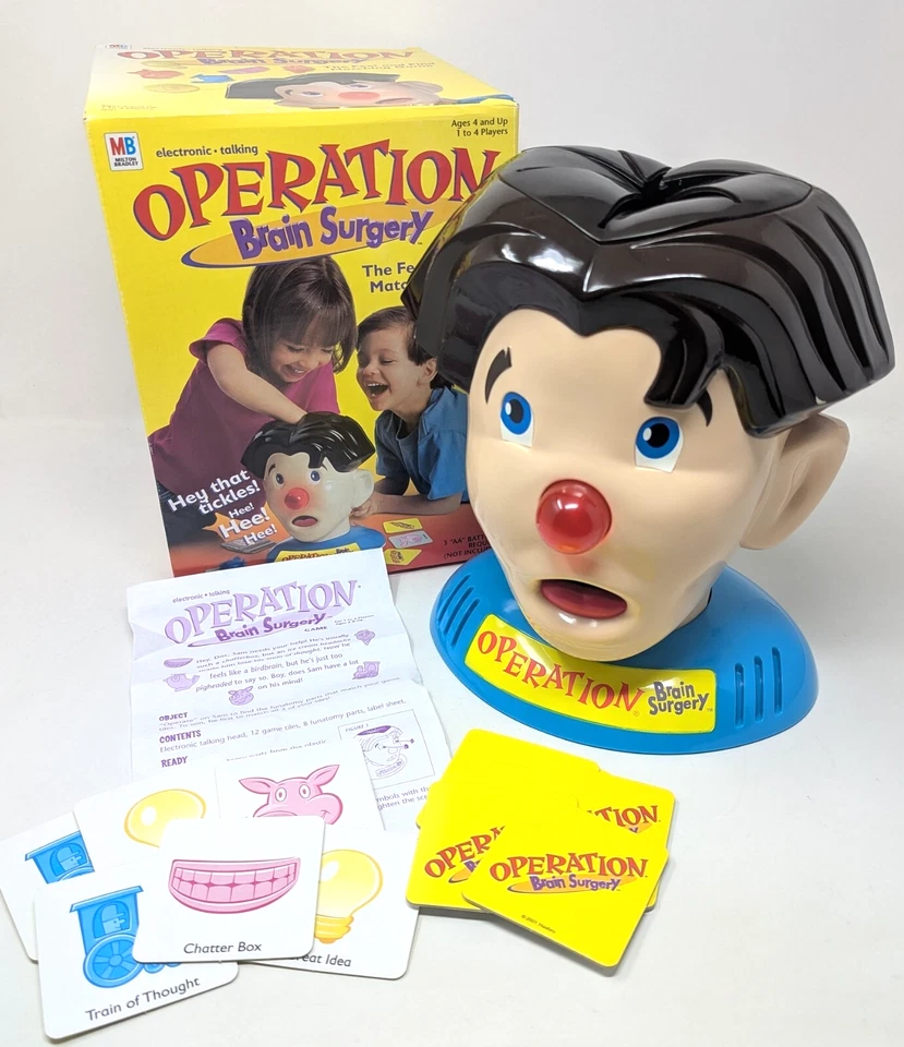 2001 Operation Brain Surgery by Milton Bradley Complete - Image 1 of 4