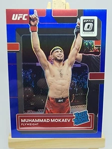 Muhammad Mokaev 2023 Donruss Optic UFC Blue #141 /99 Rated Rookie RC - Picture 1 of 3
