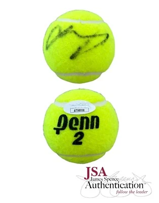 Pelota de tenis Penn autografiada por Andy Murray + certificado de autenticidad JSA automático Wimbledon US Open Foto 1 de 2