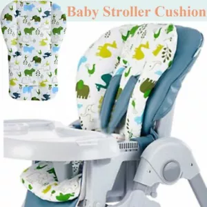 Cartoon Baby Stroller Cushion Kid Highchair Cushion Mat Feeding Chair Mat Cotton - Picture 1 of 16