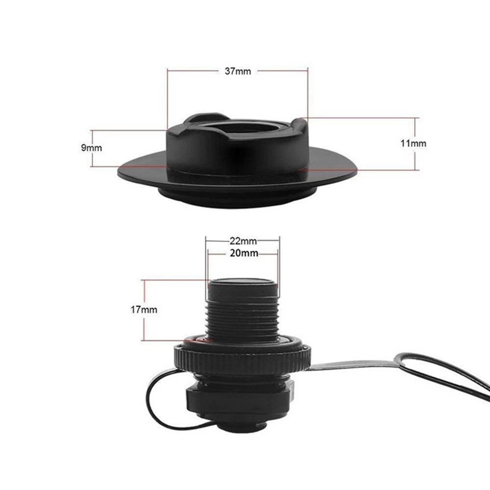 Valve d'air Perfect Fit pour bateaux gonflables Intex/Jilong gardez votre bateau