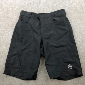 Canari Cycling Shorts Mens Large Black Cargo Zip Pockets Outdoors Biking - Picture 1 of 10
