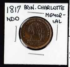 1817 NDO UK Princess Charlotte Memorial/Death Medal