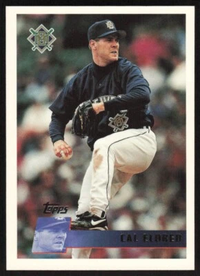 1996 Topps Cal Eldred #335 Milwaukee Brewers - Image 1 of 2