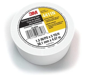 3M Extreme Nastro di tenuta 4411N, traslucido, 1 1/2 in x 5 yd, 40 traslucido - Foto 1 di 3