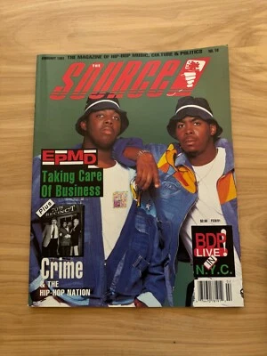 The Source Magazine February EPMD Cover 1991 (Near Mint) - Image 1 of 3